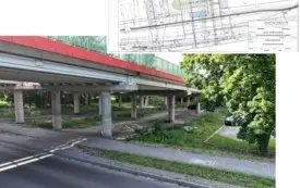 8. Parking pod wiaduktem przy ul. Zygmunta Starego