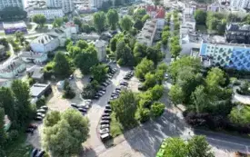 #PrzyjazneOsiedle Śr&oacute;dmieście / Teren pod budowę parkingu przy ul. 14 Lutego