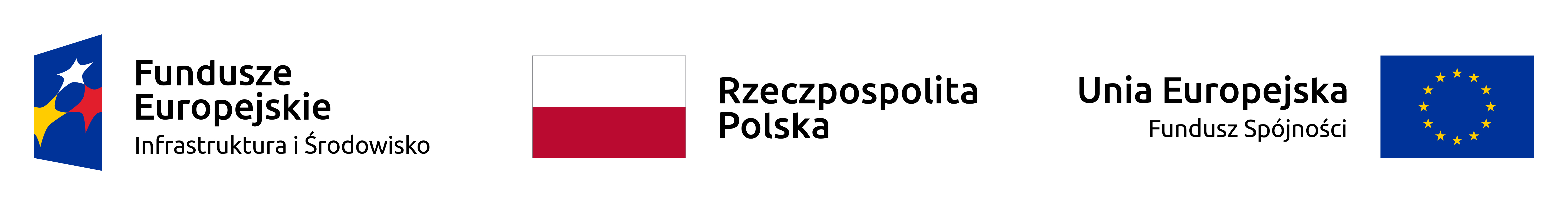 logotyp: PROGRAM OPERACYJNY INFRASTRUKTURA I ŚRODOWISKO 2014-2020