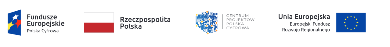 PROGRAM OPERACYJNY POLSKA CYFROWA 2014-2020 Logotyp: PROGRAM OPERACYJNY POLSKA CYFROWA 2014-2020