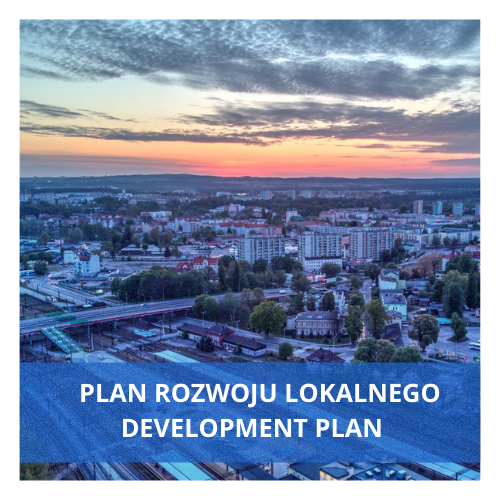 Po kliknięciu na grafikę przeniesie Cię do zakładki pod nazwą: Plan rozwoju lokalnego, development plan.