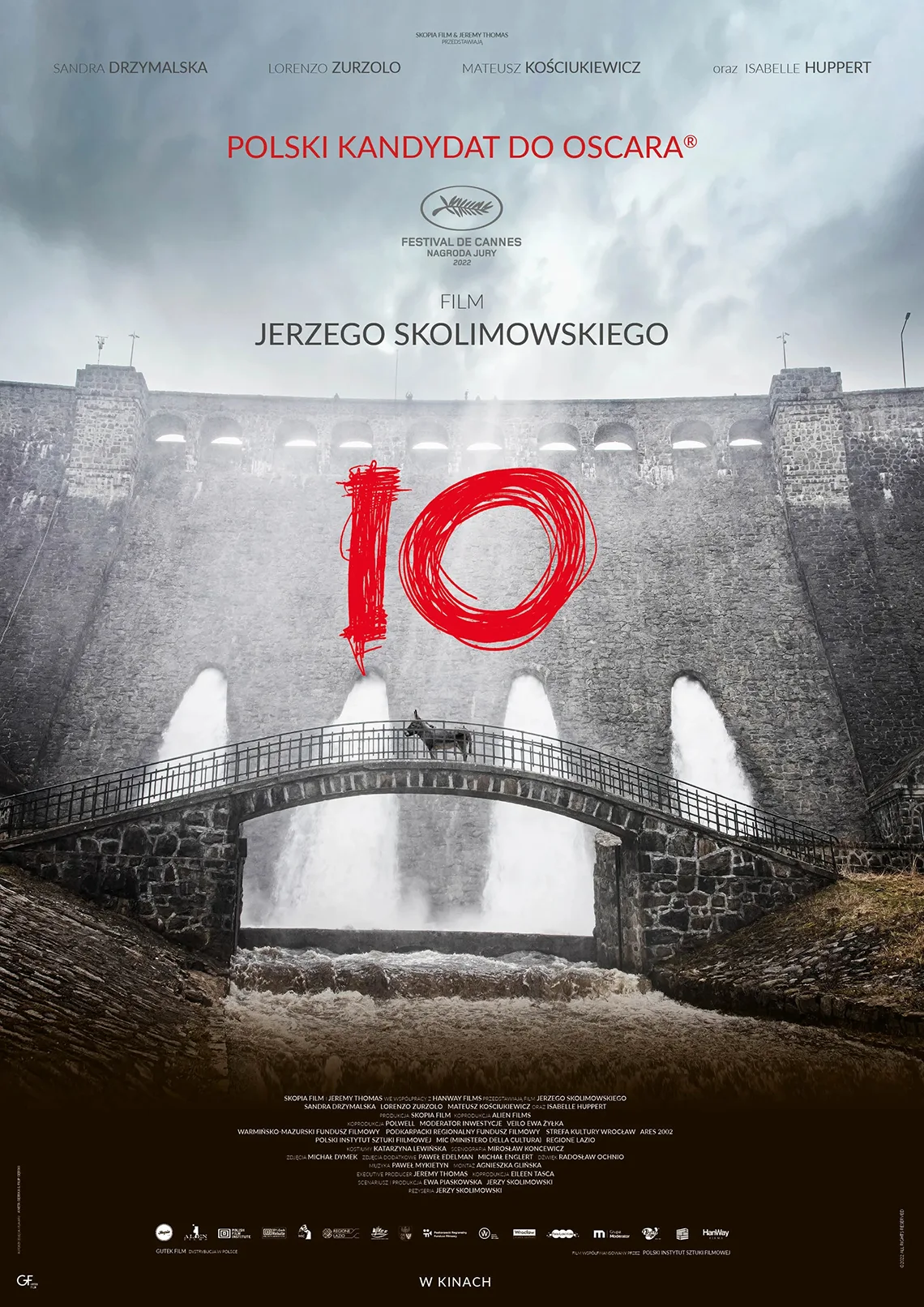 Wieczór Dobrego Kina: I0 Budowla, lecąca z muru woda i most, na którym stoi osioł. Treść: 10, Polski kandydat do OScara, film Jerzego Skolimowskiego.
