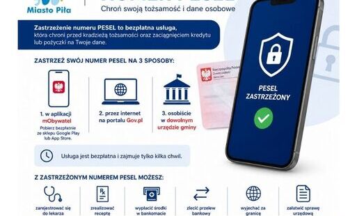 Zdjęcie do Zastrzeganie numeru PESEL - aktualnie bez utrudnień