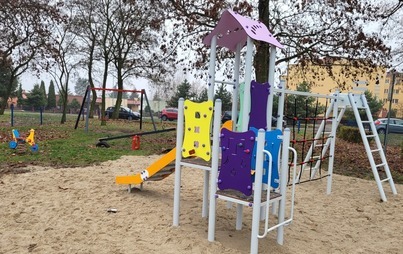 Zdjęcie do Nowe urządzenia na miejskich placach zabaw