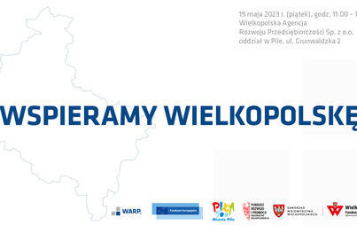 Zdjęcie do Zaproszenie na konferencję &ldquo;Wspieramy Wielkopolskę&rdquo;