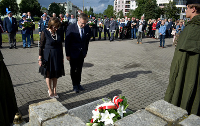 Zdjęcie do Oddaliśmy cześć Powstańcom Warszawskim