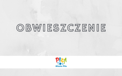 Zdjęcie do Obwieszczenie