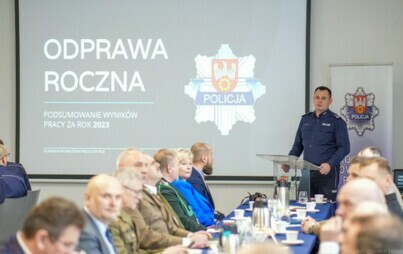 Zdjęcie do Policja podsumowała rok. Dobra wsp&oacute;łpraca z samorządami 