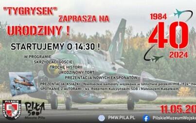 Zdjęcie do 40. urodziny &bdquo;Tygryska&rdquo;. PMW zaprasza!