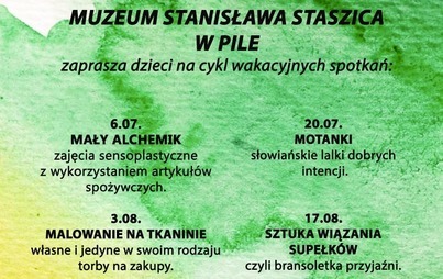Zdjęcie do Wakacje w muzeum Stanisława Staszica