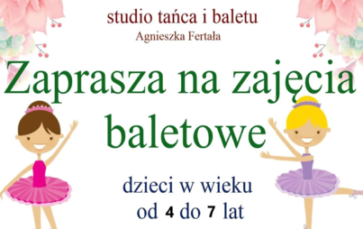 Zdjęcie do Zajęcia baletowe dla dzieci