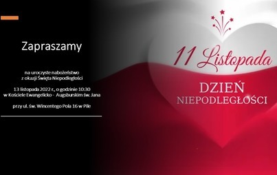 Zdjęcie do Uroczyste nabożeństwo z okazji Święta Niepodległości