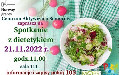 Zdjęcie do CAS: Spotkanie z dietetykiem