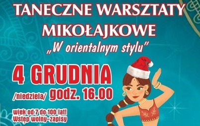 Zdjęcie do Taneczne warsztaty mikołajkowe