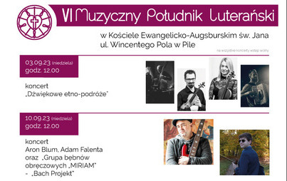 Zdjęcie do VI Muzyczny Południk Luterański