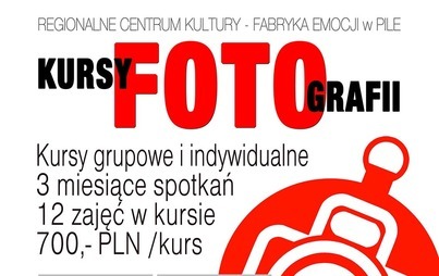 Zdjęcie do Kursy FOTOgrafii w RCK