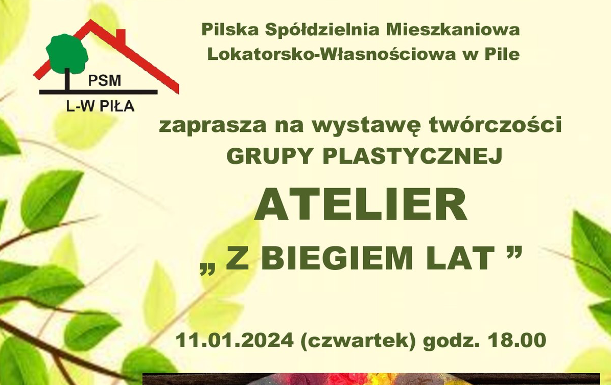 Zdjęcie do Wystawa tw&oacute;rcza "Z biegiem lat"