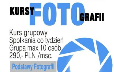 Zdjęcie do Kursy fotografii, poziom podstawy