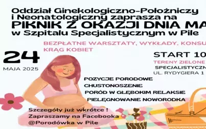 Zdjęcie do Piknik z okazji Dnia Matki w Szpitalu Specjalistycznym w Pile
