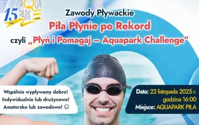 Zdjęcie do Zawody Pływackie: Piła Płynie po Rekord