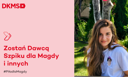 Zdjęcie do Zostań dawcą szpiku dla Magdy