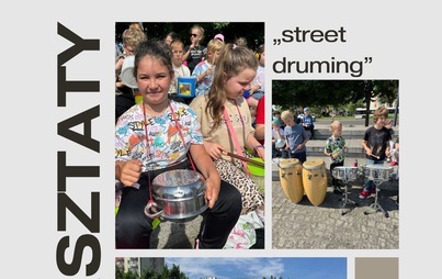 Zdjęcie do Warsztaty perkusyjne "street druming"
