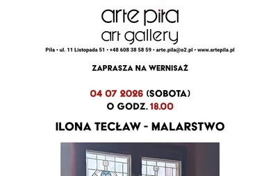 Zdjęcie do Wernisaż wystawy - malarstwo Ilony Tecław 