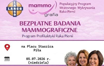 Zdjęcie do Bezpłatne działania mammograficzne