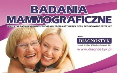 Zdjęcie do Bezpłatne badania mammograficzne