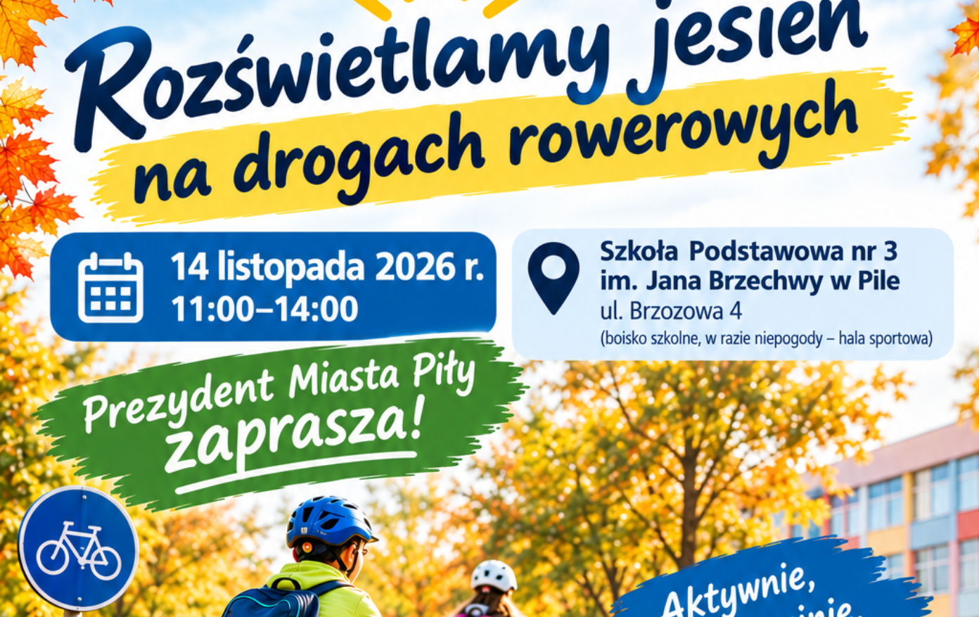 Rozświetlamy jesień na drogach rowerowych